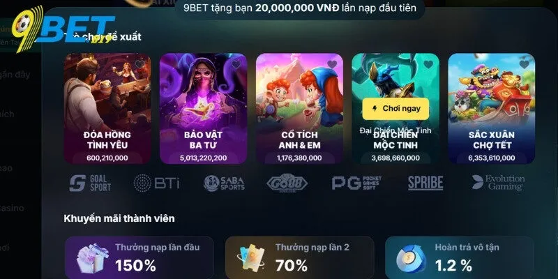 Lý do người chơi nên tiến hành đăng nhập 9BET